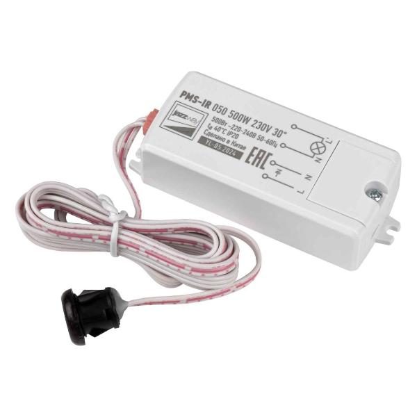 Изображение товара Датчик движения и света Jazzway 500W 230V 30# WH IP20
