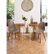 Изображение товара Стул Правила мебели Брава, пластиковый, без подлокотников, Капучино,