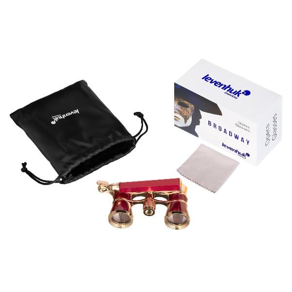 Изображение товара Бинокль Levenhuk Broadway 325E красный