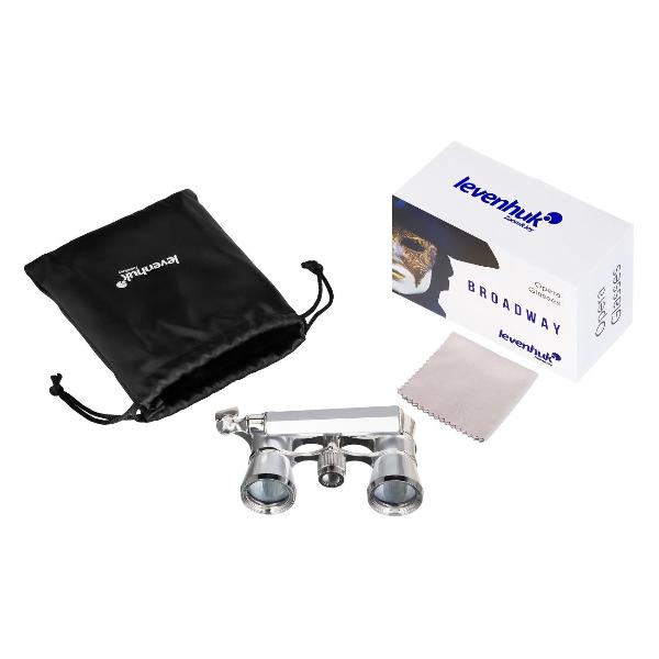 Изображение товара Бинокль Levenhuk Broadway 325E серебристый