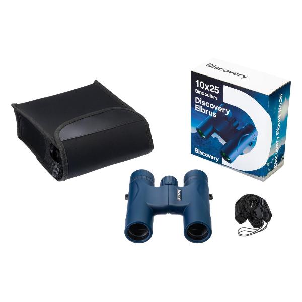 Изображение товара Бинокль Discovery Elbrus 10x25 синий