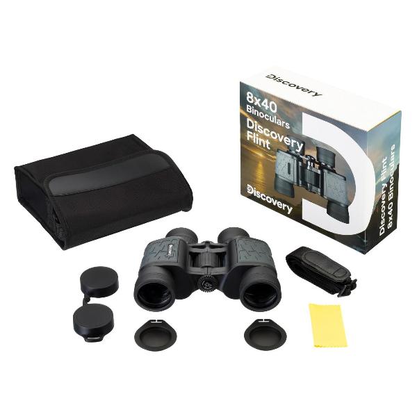 Изображение товара Бинокль Discovery Flint 8x40 черный
