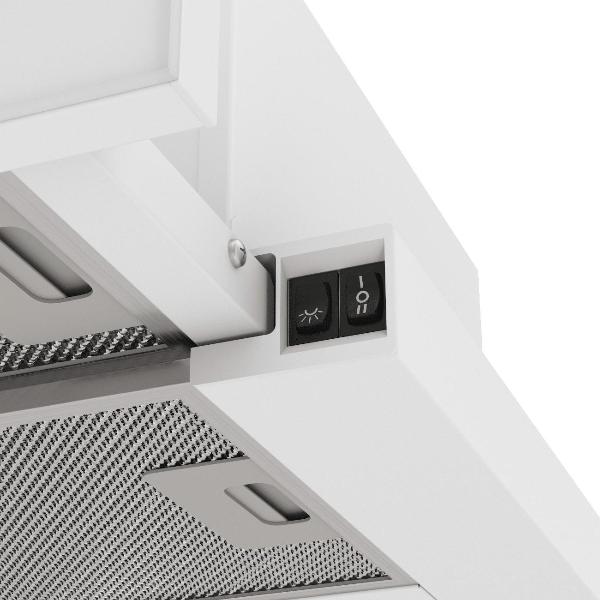 Изображение товара Вытяжка встраиваемая в шкаф Faber FLOX GLASS WH A60