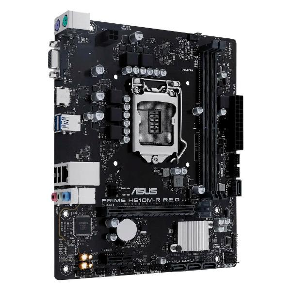 Изображение товара Материнская плата ASUS PRIME H510M-R R2.0-SI (LGA1200, mATX)