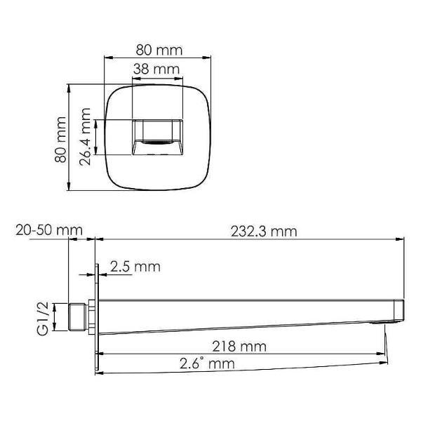 Изображение товара Излив Wasserkraft A314
