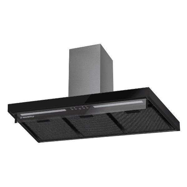 Изображение товара Вытяжка пристенная Maunfeld Mirage 90 черный