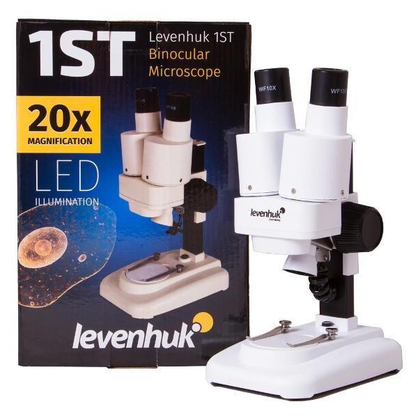Изображение товара Микроскоп Levenhuk 1ST белый