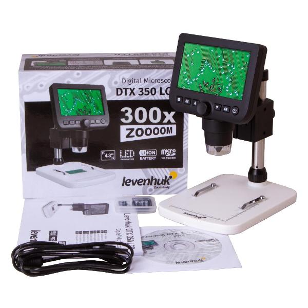 Изображение товара Микроскоп Levenhuk DTX 350 LCD черный