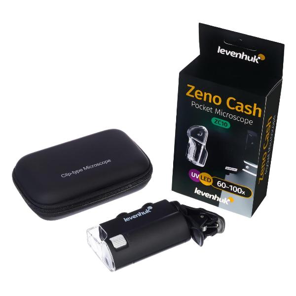 Изображение товара Микроскоп Levenhuk Zeno Cash ZC10 черный