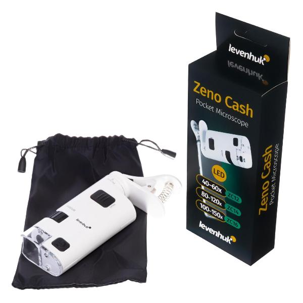 Изображение товара Микроскоп Levenhuk Zeno Cash ZC16 белый