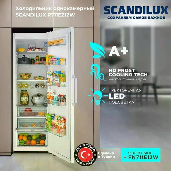 Изображение товара Холодильник Scandilux R711EZ12W