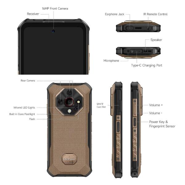 Изображение товара Смартфон Ulefone Armor X16 6/128GB Sand Dune