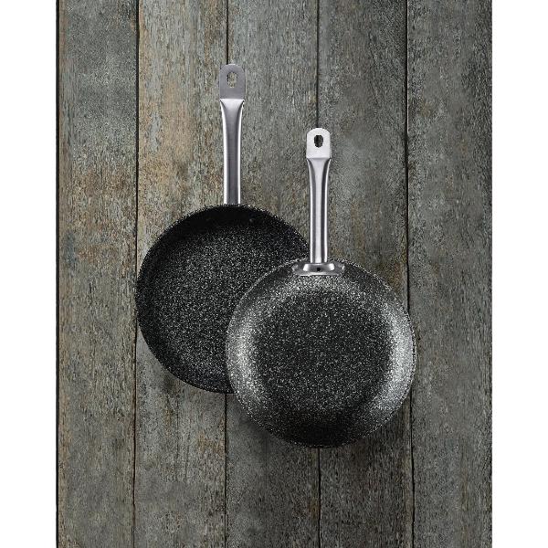 Изображение товара Сковорода 28см (чугунная) REGENT inox ALFA (индукция)