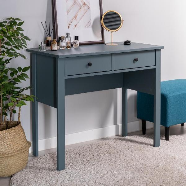 Изображение товара Столик туалетный Гуд Лакк Сага 2х45, цвет темно-бирюзовый