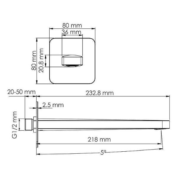 Изображение товара Излив Wasserkraft A270