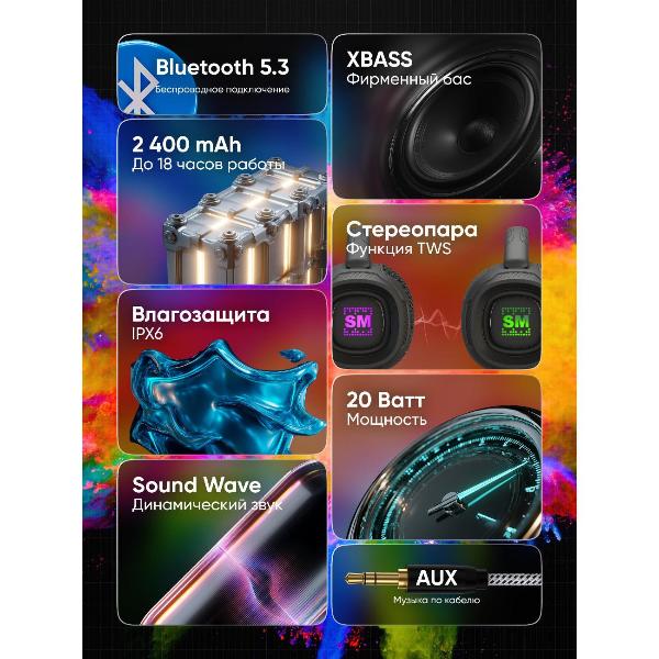 Изображение товара Колонки Soundmax SM-PS5031B(черный)