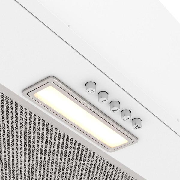 Изображение товара Вытяжка встраиваемая Elikor Cube Basic 60П-500-К3Д белый