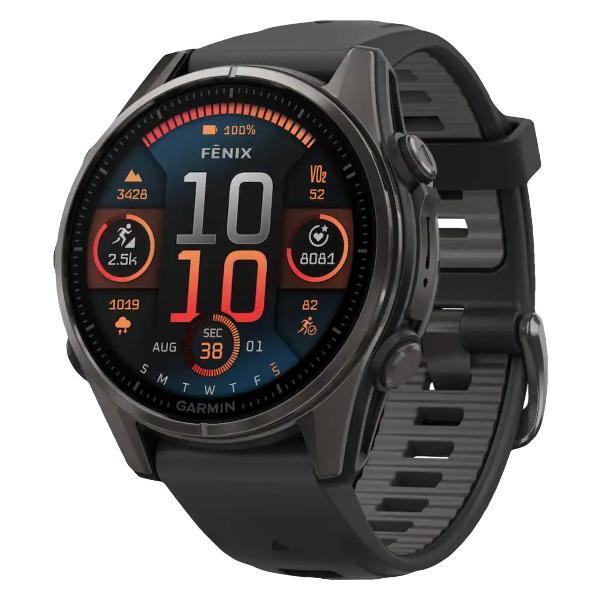 Изображение товара Смарт-часы Garmin Fenix 8 43mm AMOLED Sapphire Carbon Gray DLC Titanium 010-02903-20