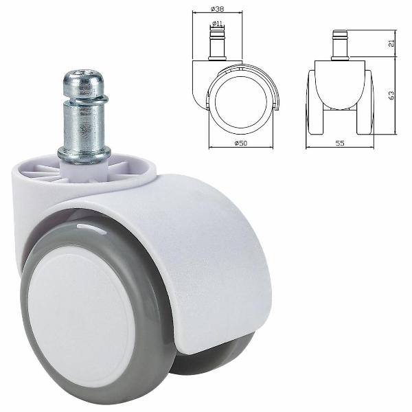 Изображение товара Колеса для кресла Brabix 533085