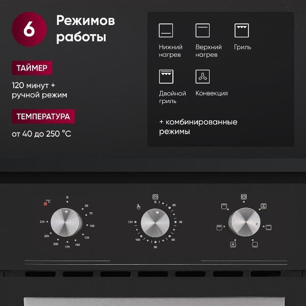 Изображение товара Духовой шкаф электрический Gressel U4ES16000