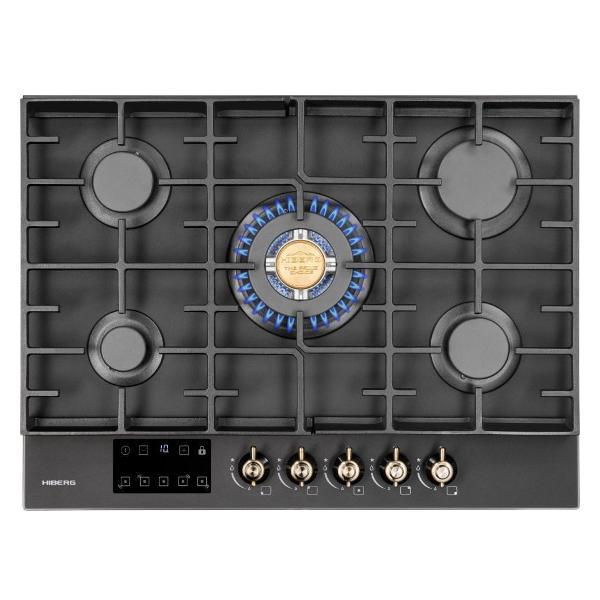 Изображение товара Варочная панель комбинированная Hiberg VM 7255 B