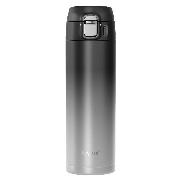 Изображение товара Термокружка JOYLUX ULTRA GRADIENT 420 мл черная с серым