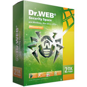 Изображение товара Антивирус Dr.Web Security Space 2014 2ПК на 2 года