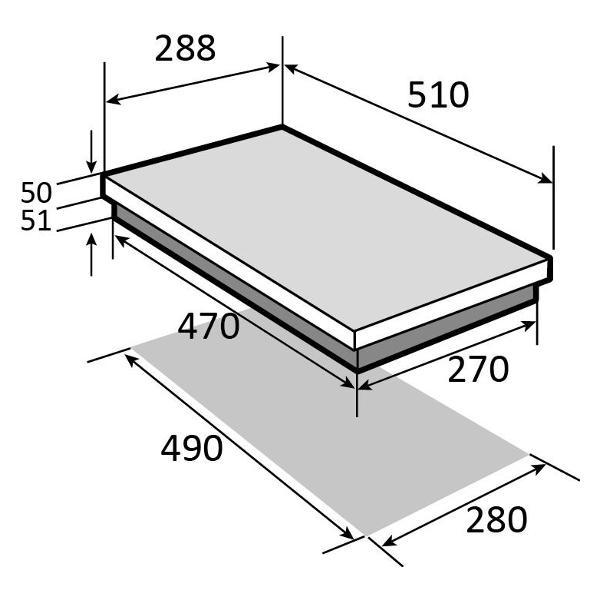 Изображение товара Варочная панель газовая Brandt BPG6210B
