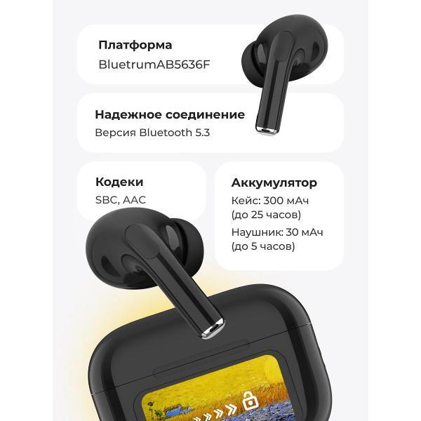 Изображение товара Наушники беспроводные Geozon G-S12BLK