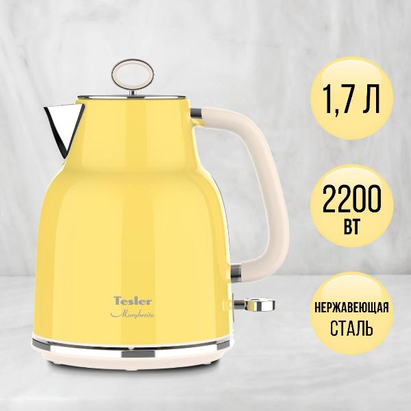 Изображение товара Электрочайник Tesler KT-1760 YELLOW