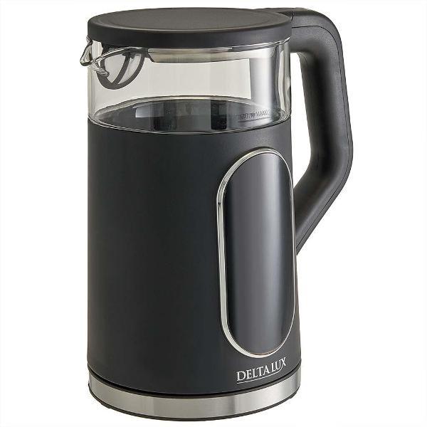 Изображение товара Электрочайник Delta Lux DE-1025 черный