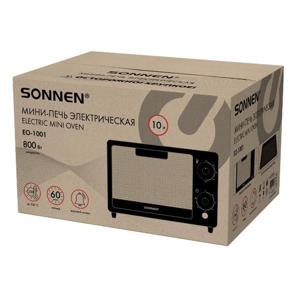 Изображение товара Мини-печь Sonnen EO-1001 800Вт 10л