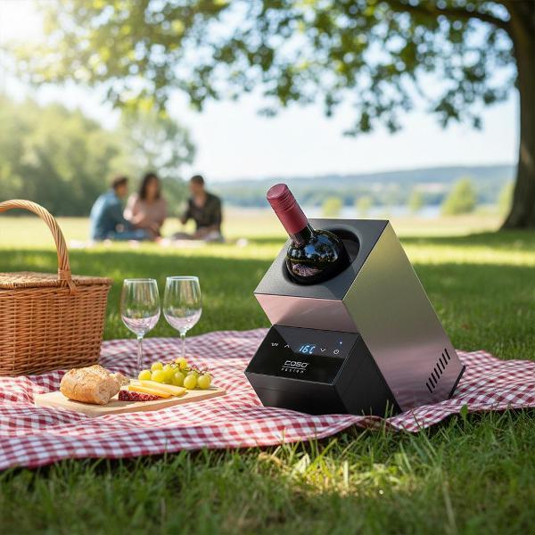Изображение товара Охладитель для винных бутылок Caso WineCase Deluxe Inox
