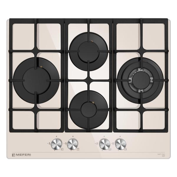 Изображение товара Встраиваемая газовая панель независимая MEFERI MGH604BG GLASS ULTRA