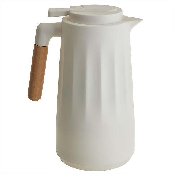 Изображение товара Термос Alpenkok AK-10110S со стекл. колбой 1л белый