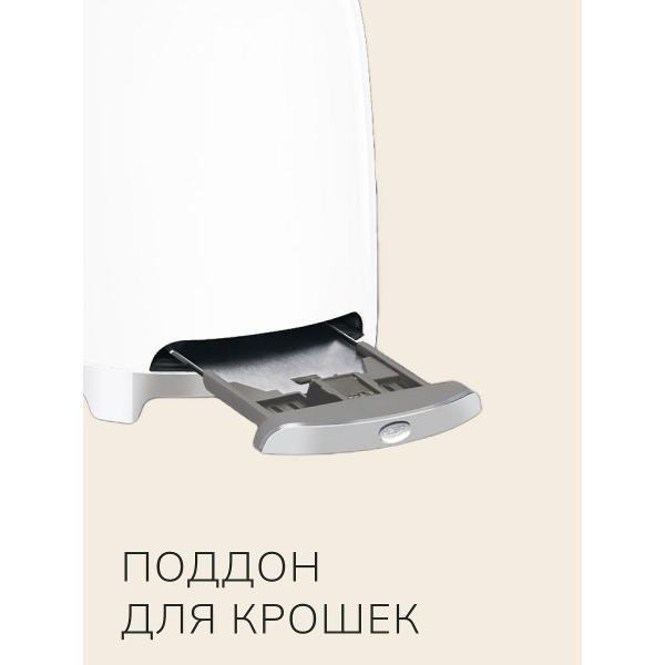 Изображение товара Тостер Smeg TSF01WHEU