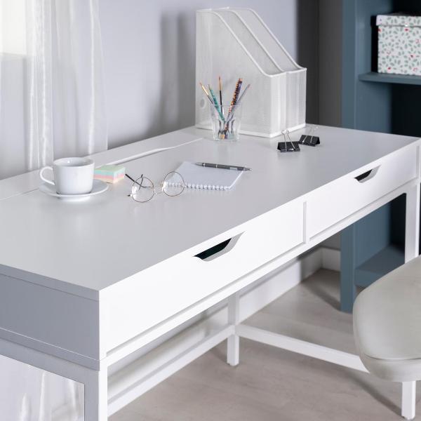 Изображение товара Стол письменный Гуд Лакк Ингар Д белый