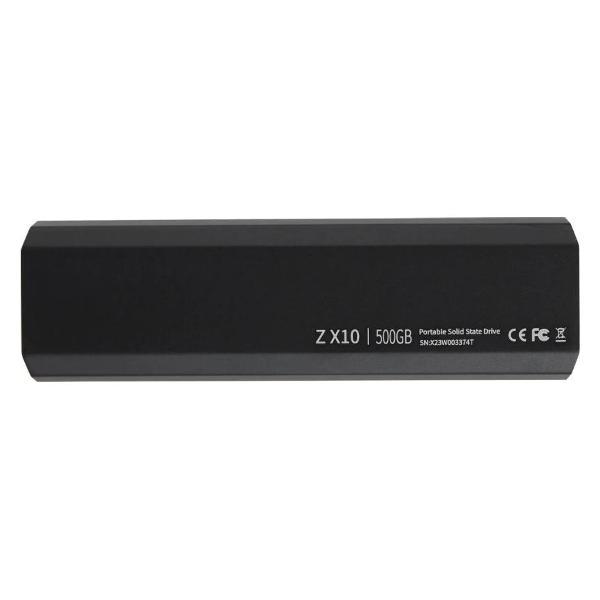 Изображение товара Внешний диск SSD Netac NT01ZX10-500G-32BK ZX10 USB 3.2 Gen 2 Type-C 500GB