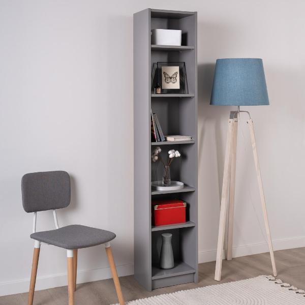 Изображение товара Стеллаж Гуд Лакк Варма Стэнд 40 39х198х28, серый