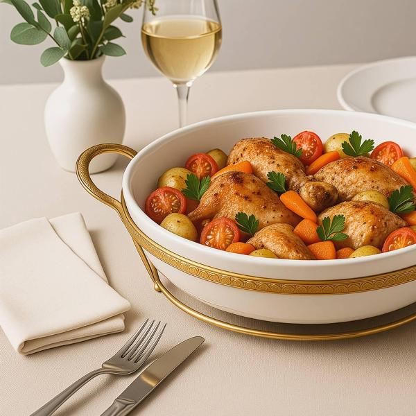 Изображение товара Декоративное блюдо FISSMAN Блюдо сервировочное 43x28х8,3см