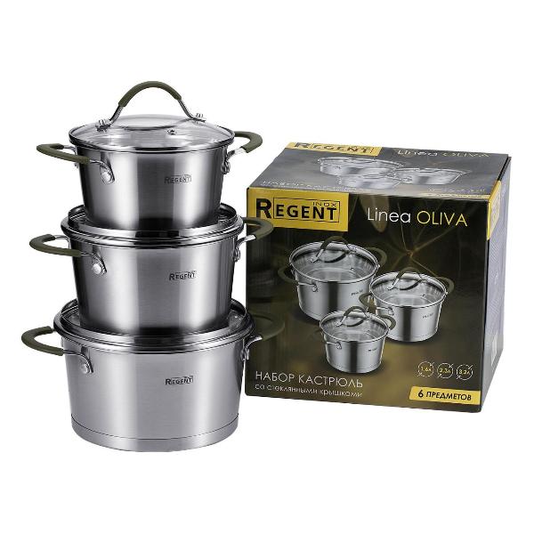 Изображение товара Набор посуды для приготовления REGENT inox 67-11