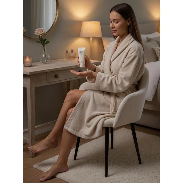 Изображение товара Стул обеденный La Belo Для туалетного столика мягкий букле