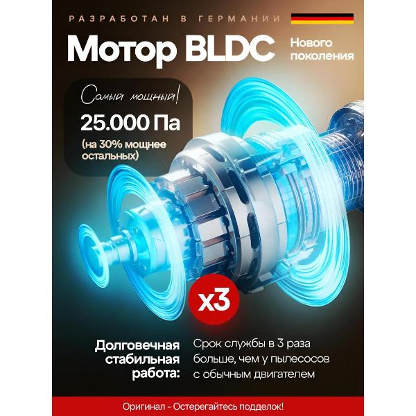 Изображение товара Пылесос напольный DORFHAUS 04