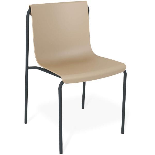 Изображение товара Стул обеденный Sheffilton SHT-S178 Бежевый/антрацит