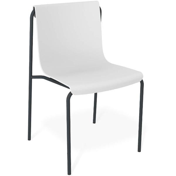 Изображение товара Стул обеденный Sheffilton SHT-S178 Белый/антрацит