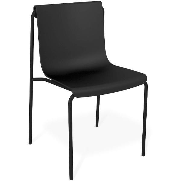 Изображение товара Стул обеденный Sheffilton SHT-S178 Черный/черный муар