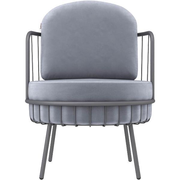 Изображение товара Кресло Sheffilton SHT-AMS123 стальной серый/графит муар