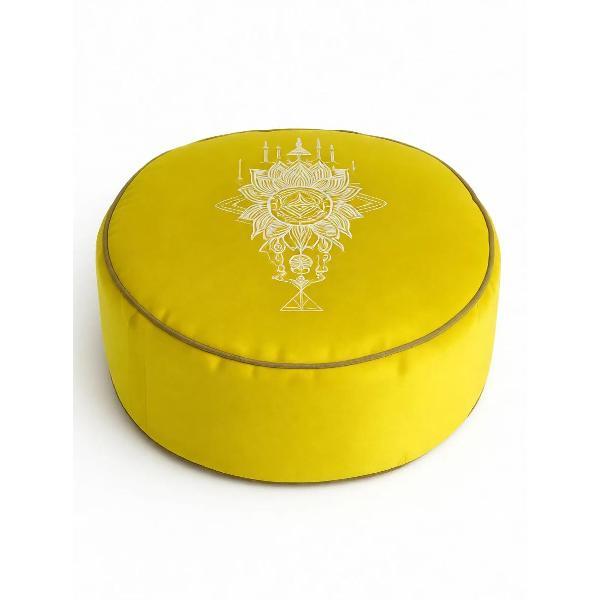 Изображение товара Подушка для йоги Azen чакра Манипура желтая