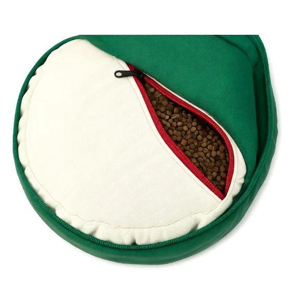 Изображение товара Подушка для йоги Azen пуф, 2 чехла, лузга, зеленая