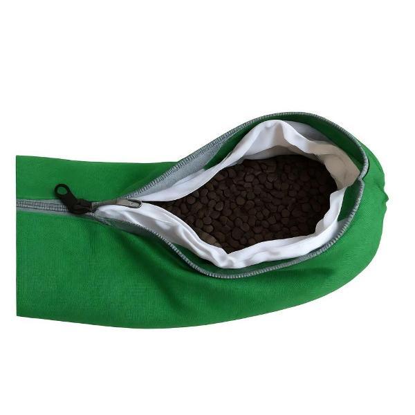 Изображение товара Подушка для йоги Azen полумесяц зеленая